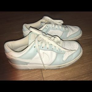 Nike Dunk Low Aqua/White